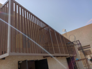 أسوار وسواتر WPC